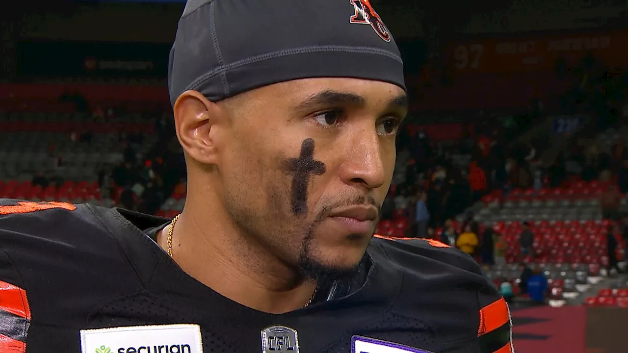 'I was so motivated': Adams Jr. on what his first CFL playoff victory means to him