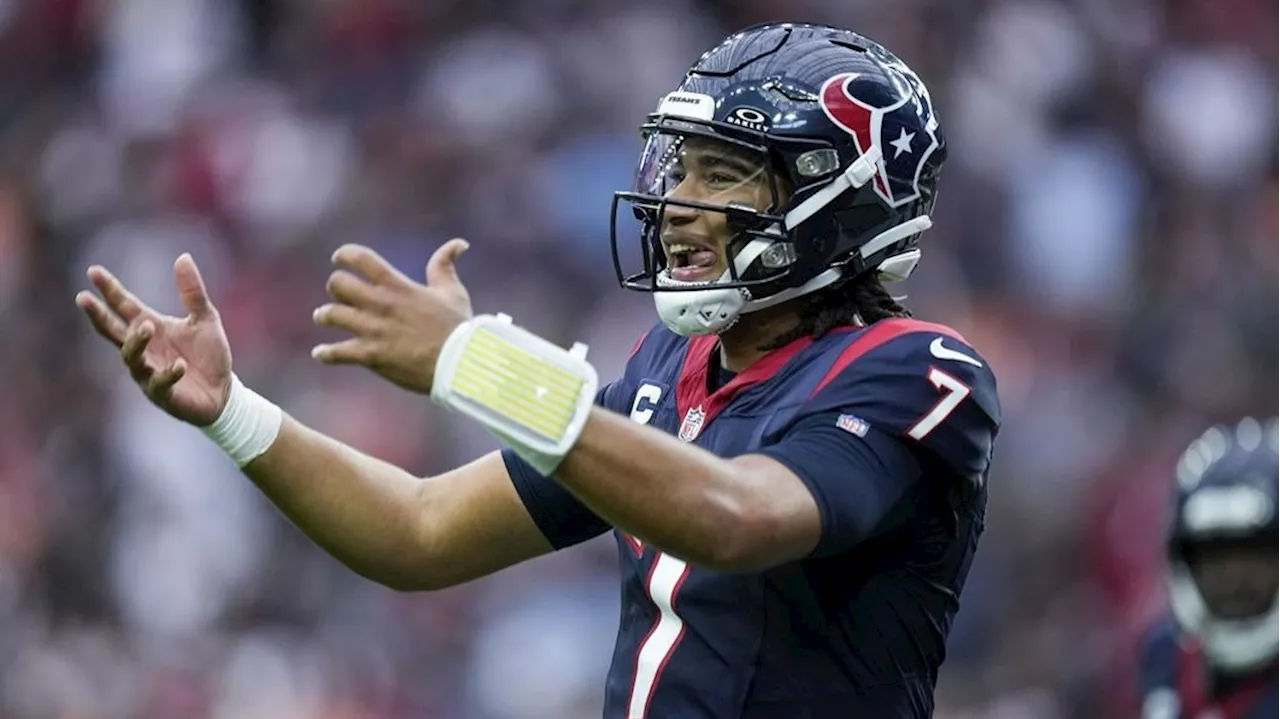 Stroud has 470 yards, 5 TDs, connects with Dell late to lift Texans to win over Bucs