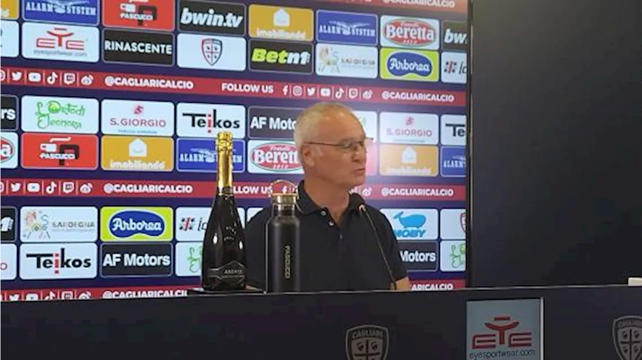  Cagliari, Ranieri: 'Bene così. Dieci giorni fa non segnavamo neanche con le mani'