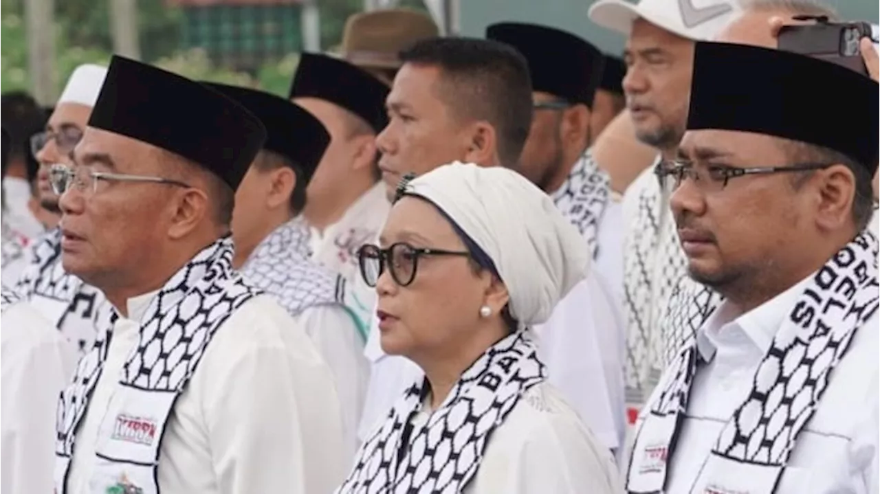 Ikut Aksi di Monas, Menag: Posisi Indonesia jelas, Kita akan Berdiri Bersama Palestina