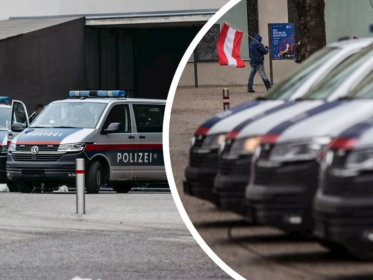 Demos und Co.: Warum die Polizei manchmal ohne Kennzeichen im Einsatz ist