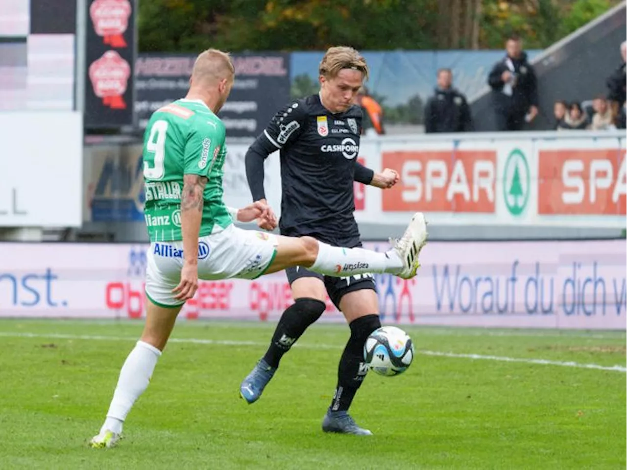 Der SCR Altach unterliegt im Heimspiel gegen Rapid Wien