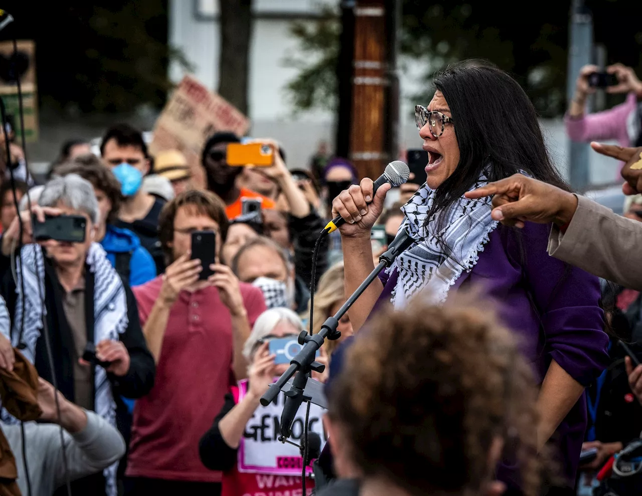 Rashida Tlaib attacks Biden with an incendiary smear