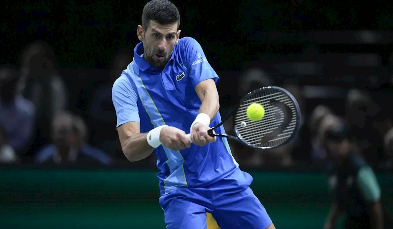 Novak Djokovic downs Grigor Dimitrov in straight sets for 7th title at Paris Masters