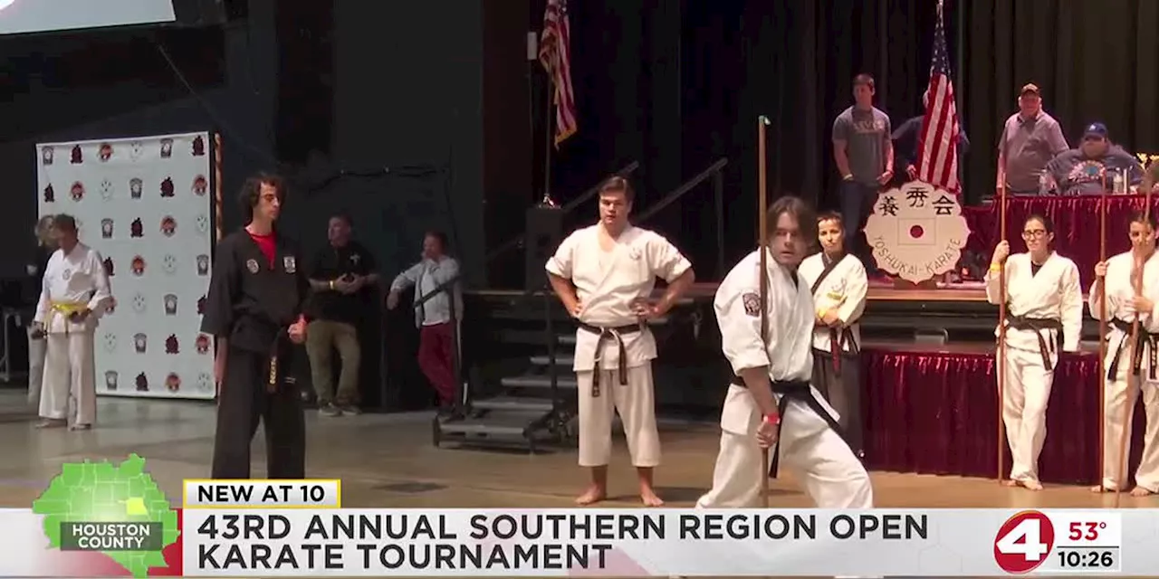 Karate tournament in Dothan features students from across the southeast