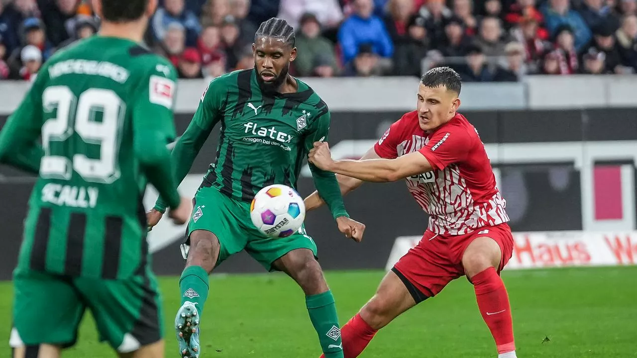 Freiburg holt 1:3 gegen Gladbach auf | Bundesliga