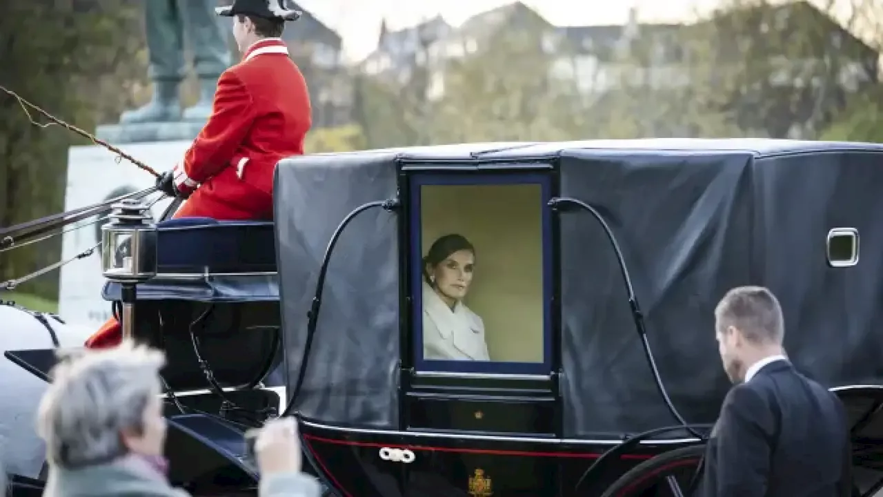 Felipe y Letizia acuden a la cena de gala de la reina Margarita de Dinamarca: del discurso del rey a la música española