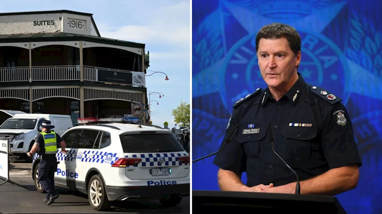 Victoria police commissioner Shane Patton gives update on Daylesford crash that killed five