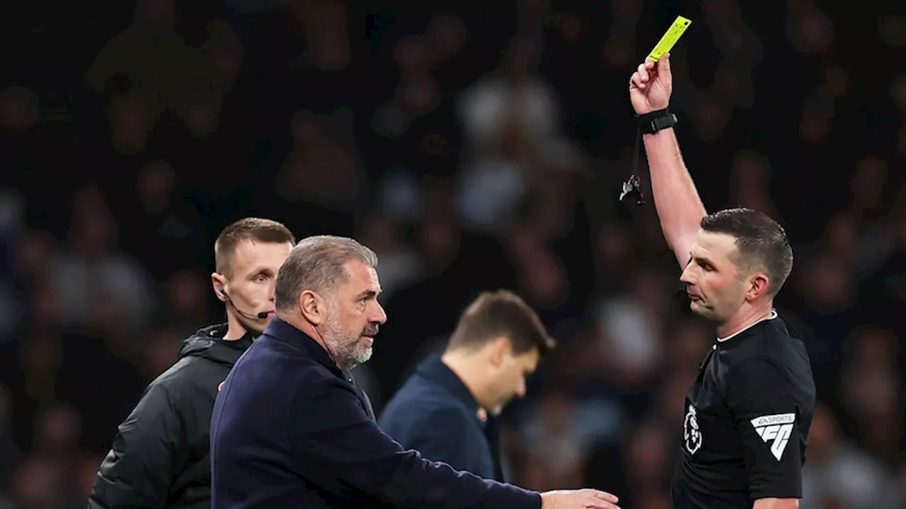 Tottenham v Chelsea live: Spurs down to nine men as Ange Postecoglou cops yellow card in Premier League clash