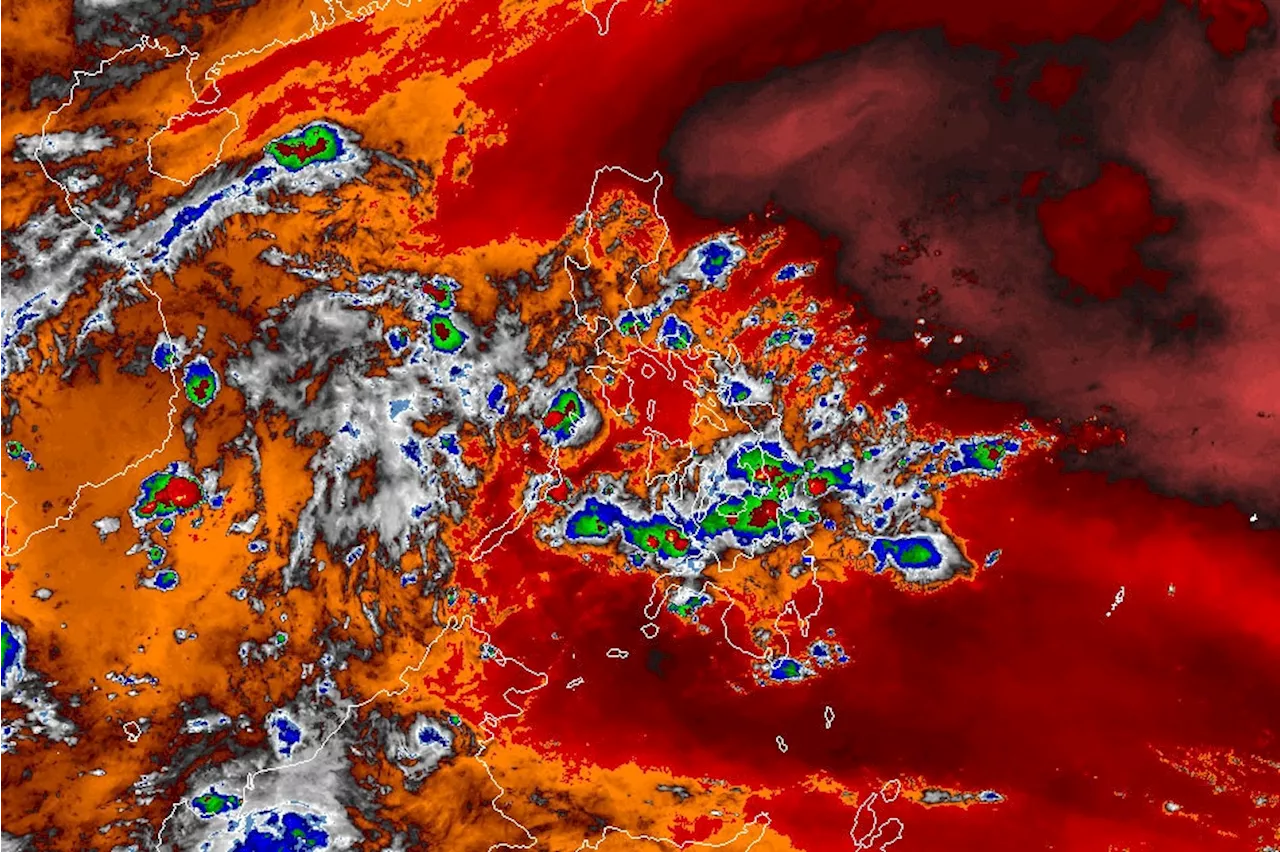 Scattered rains in eastern parts of PH, hot weather in other areas