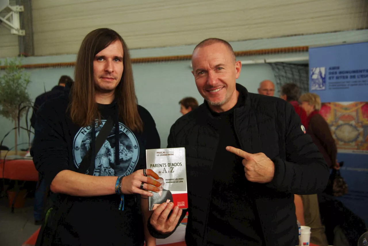 Pascal le Grand Frère a rencontré le public au Salon du livre du Neubourg