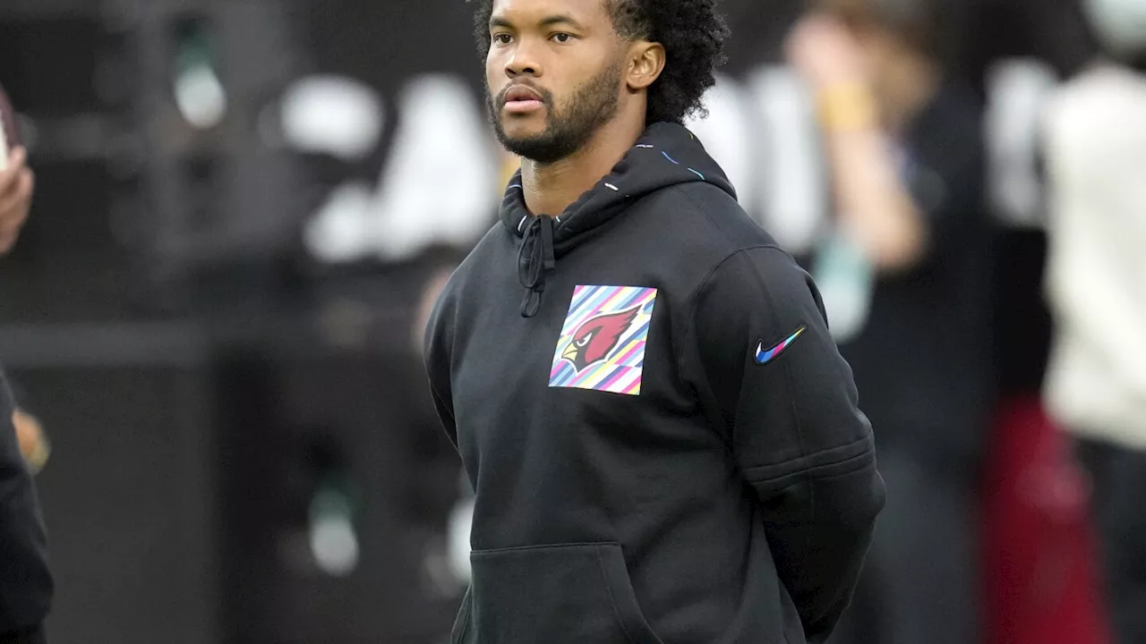 Kyler Murray will be Cardinals' starting quarterback vs. Falcons if 'week goes well'