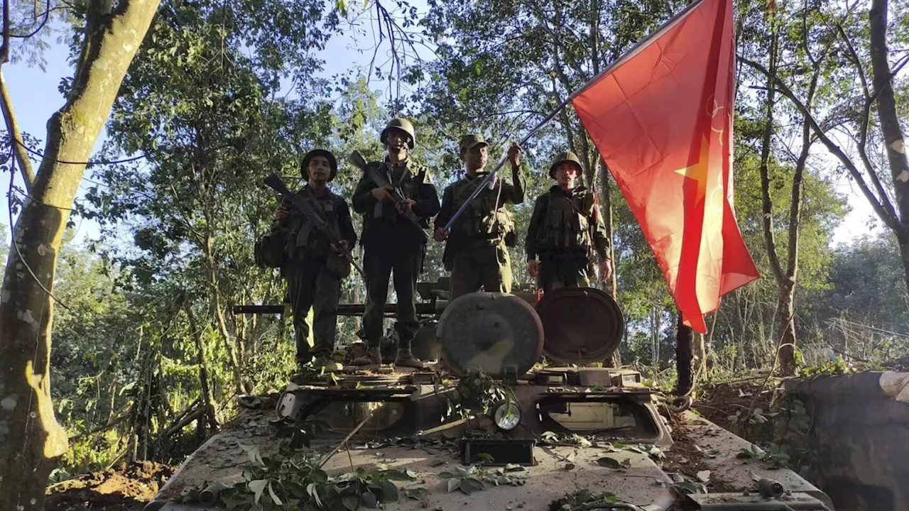 Myanmar resistance claims first capture of a district capital from the military government