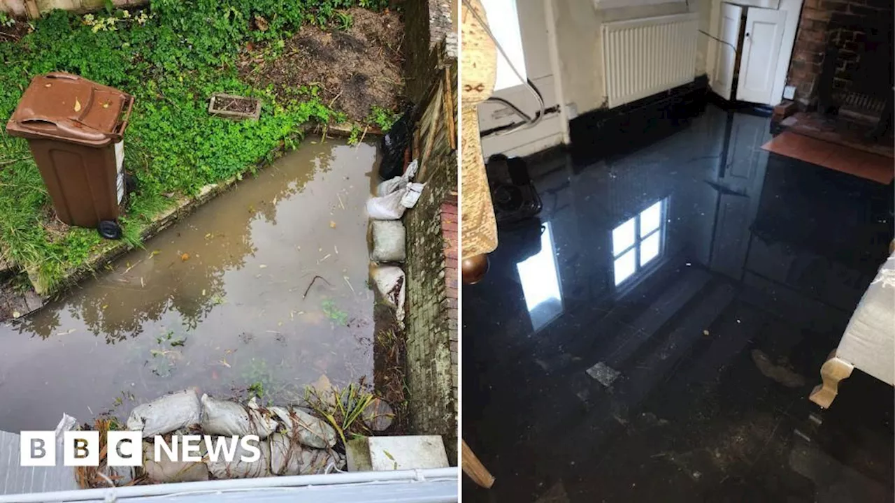 Hellingly: Properties flooded with sewage after Storm Ciarán