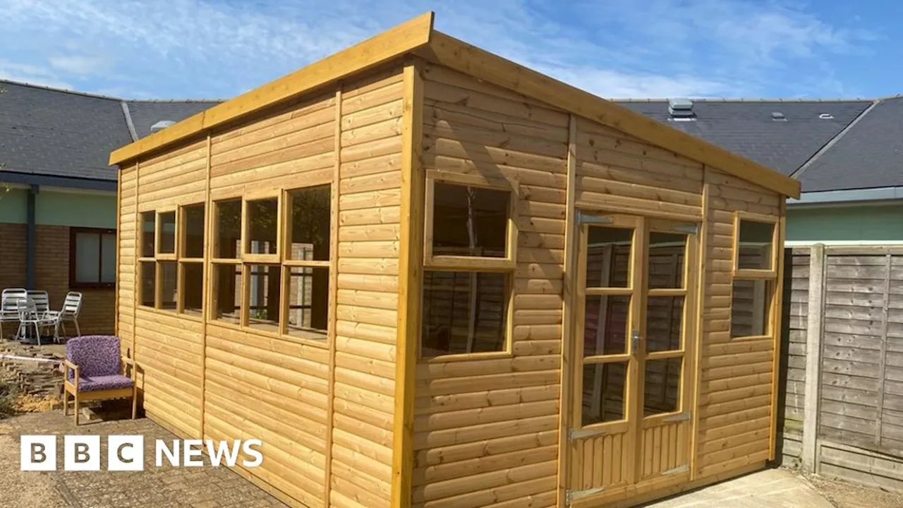 Northamptonshire: Shed helps 'ignite passion' in hospital patients