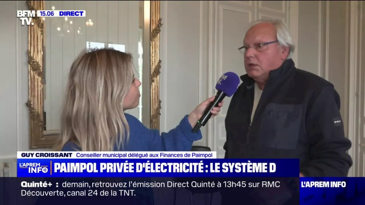 Privés d'électricité, des habitants de Paimpol, dans le Finistère, trouvent du réconfort à la mairie