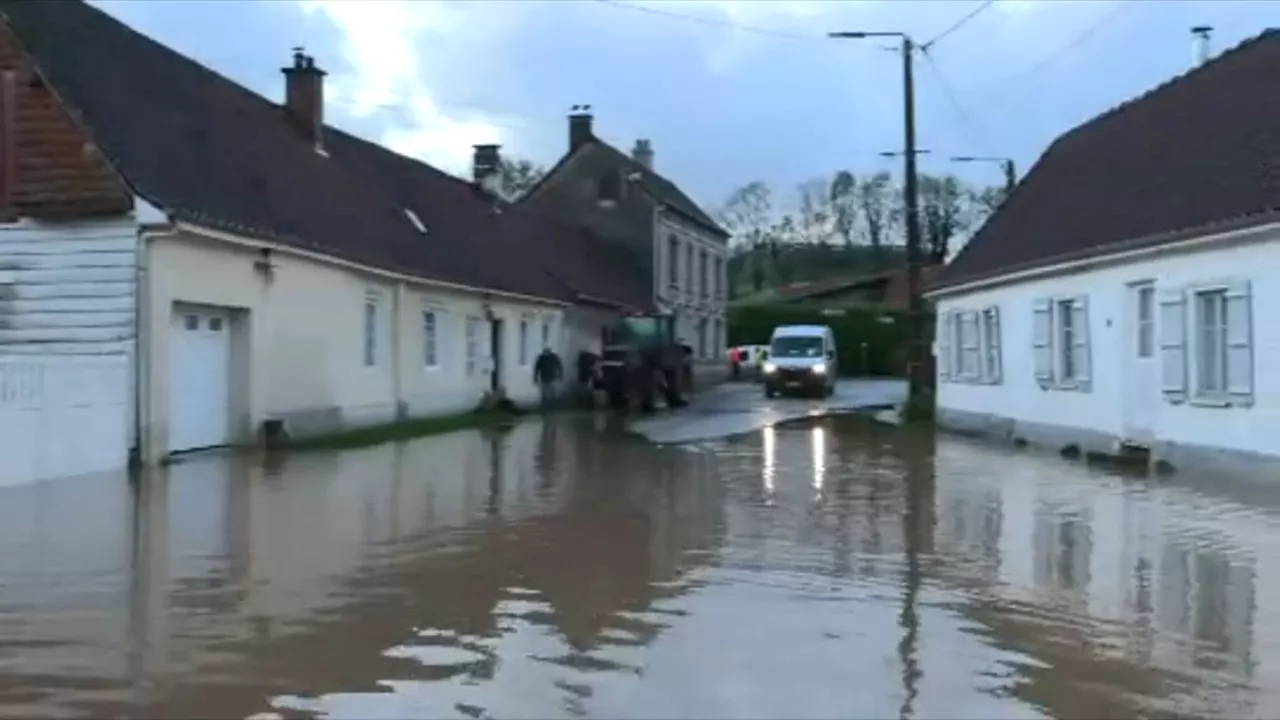 Tempête Domingos: près de 60 communes 'impactées par les inondations' dans le Pas-de-Calais