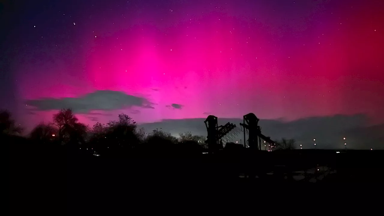 Polarlichter: Naturspektakel über Mitteldeutschland zu sehen