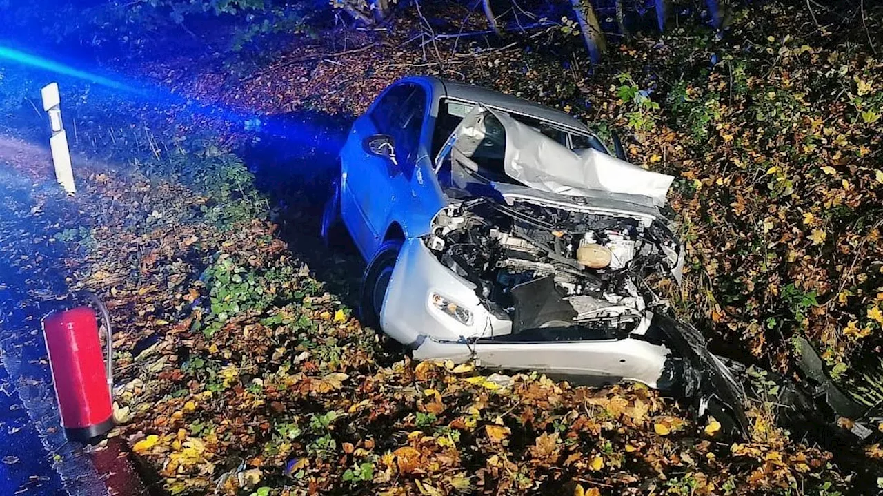 Schwerer Unfall im Kreis Hildesheim: Frontalcrash am Roten Berg