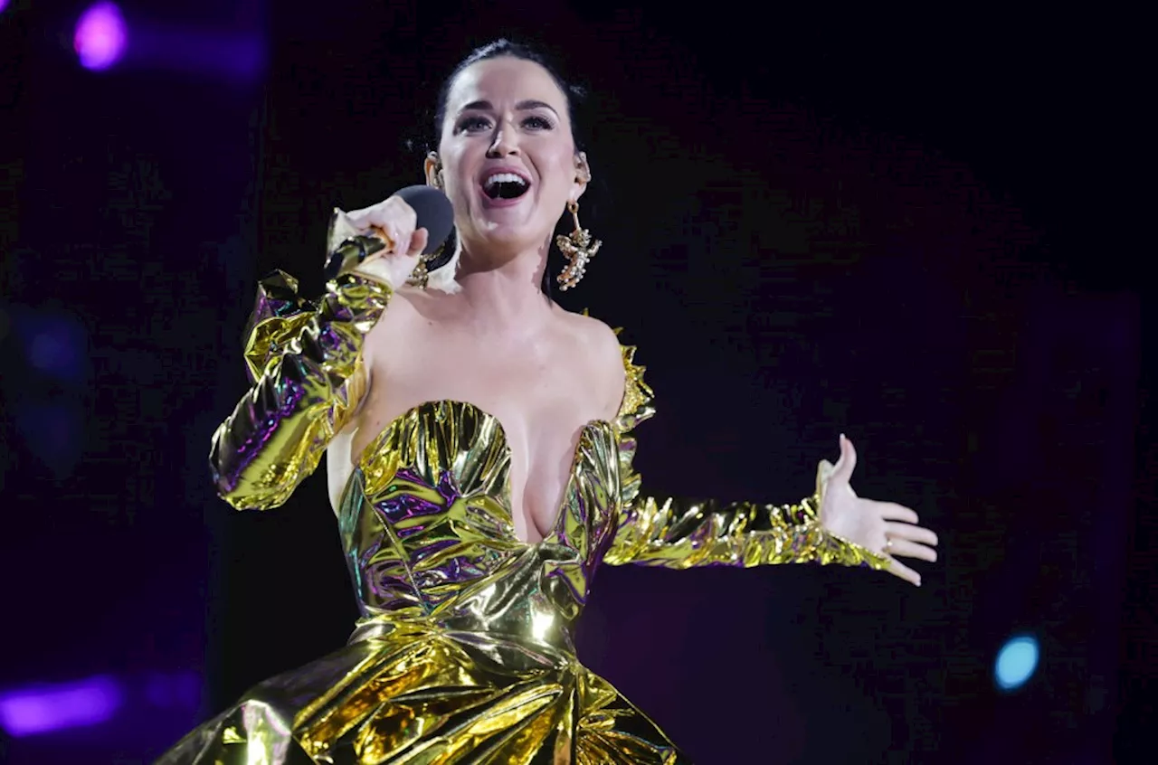 Katy Perry Daughter First Public Outing at Las Vegas Residency Finale