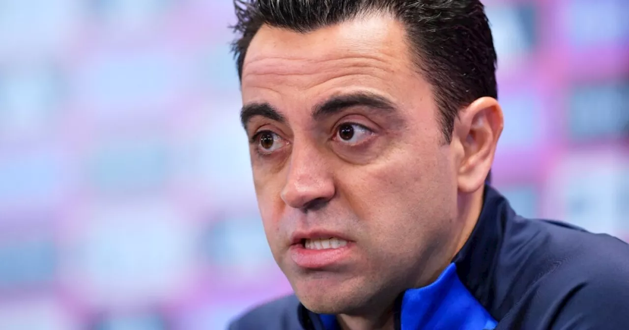 Xavi afirma que su proyecto en el Barcelona aún se encuentra 'a mitad de camino'