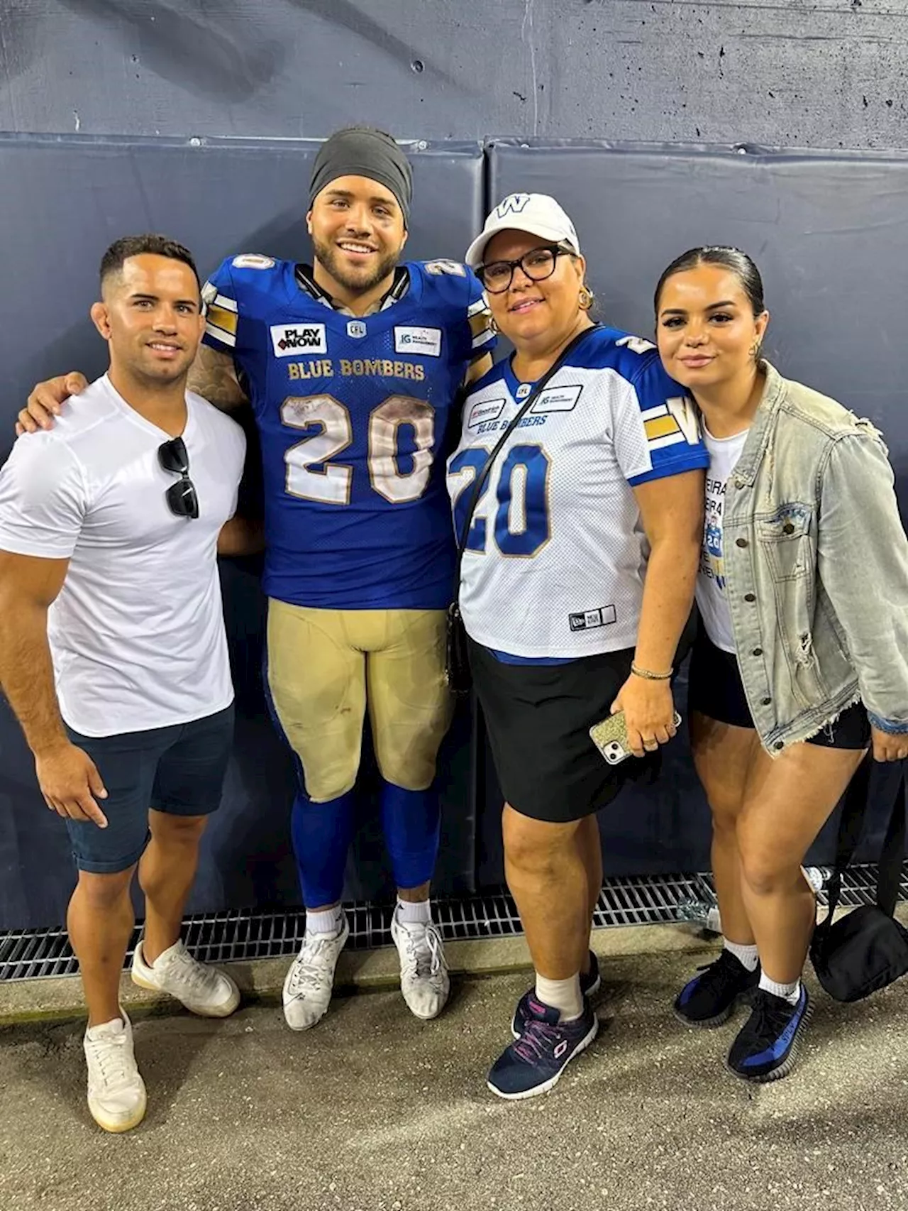 'I owe everything to her:' Bombers' Brady Oliveira credits success to mom Shani