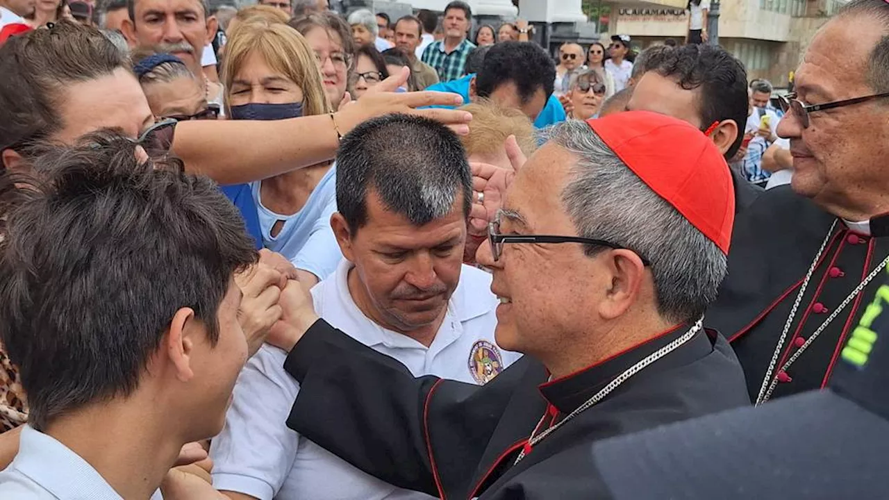 Cardenal pide liberación del papá de Luis Díaz