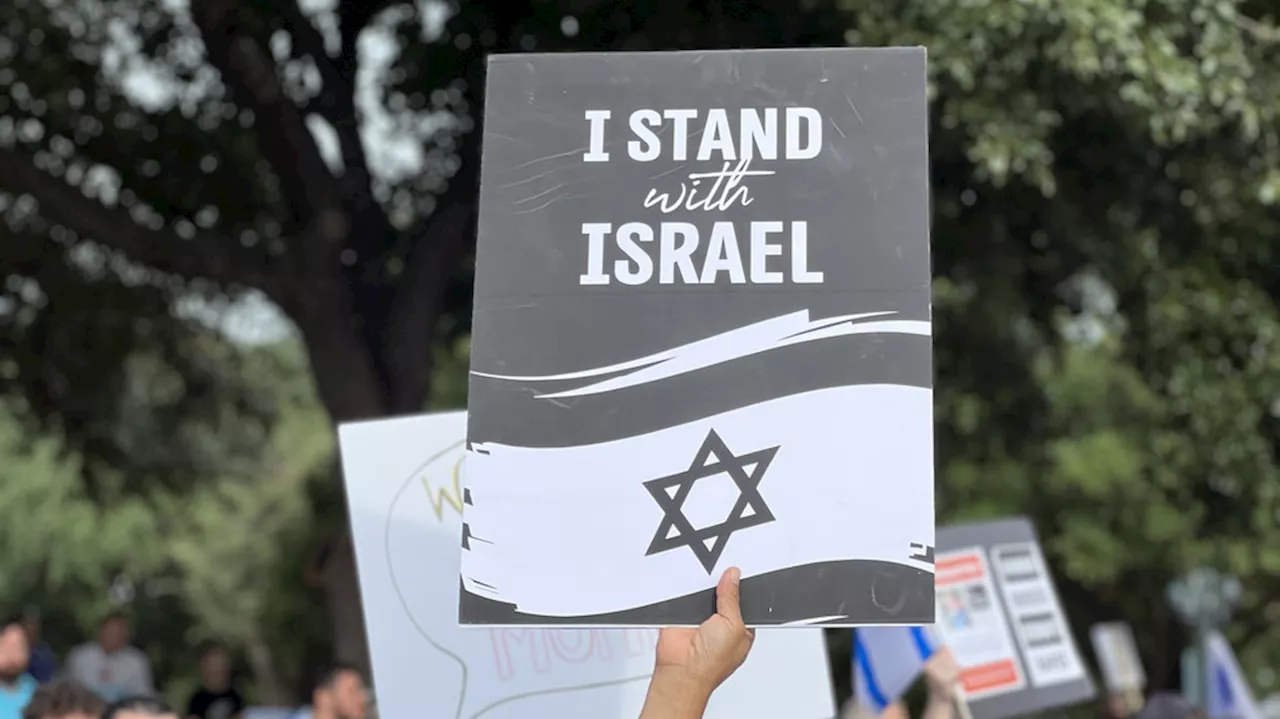 Austin Israeli-American Council hosts March for Israel at Texas State Capitol protest