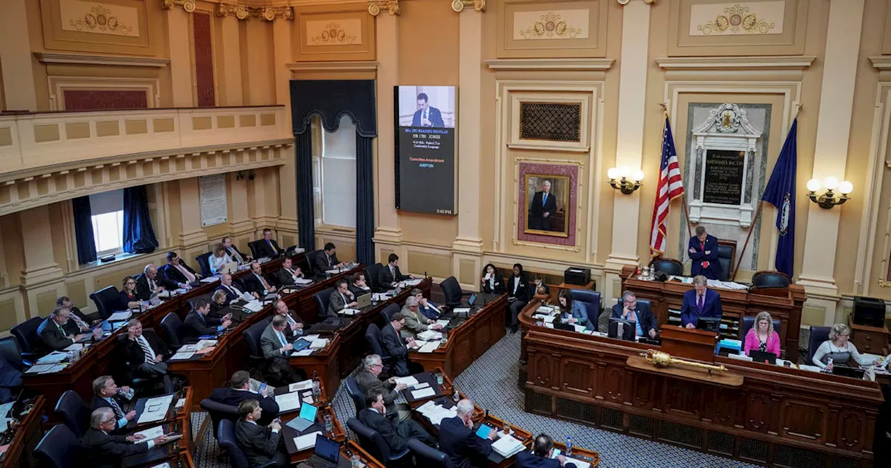 Control of Virginia's state Legislature is on the ballot Tuesday