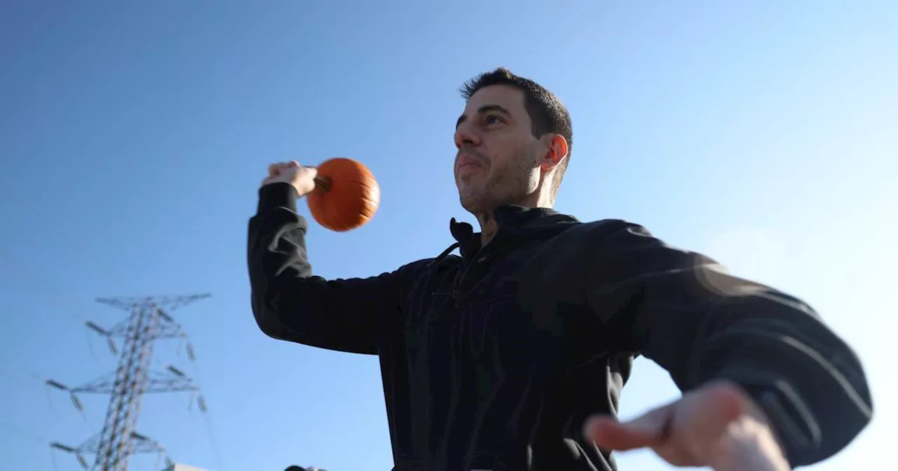 After October festivities, Illinoisans smash thousands of pumpkins to divert them from landfills, cut methane