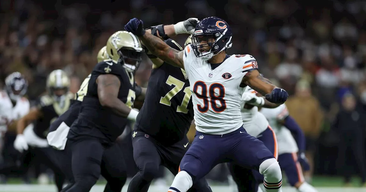 Chicago Bears DE Montez Sweat hoping to make a bigger impact after a whirlwind week: ‘I have to have more production’