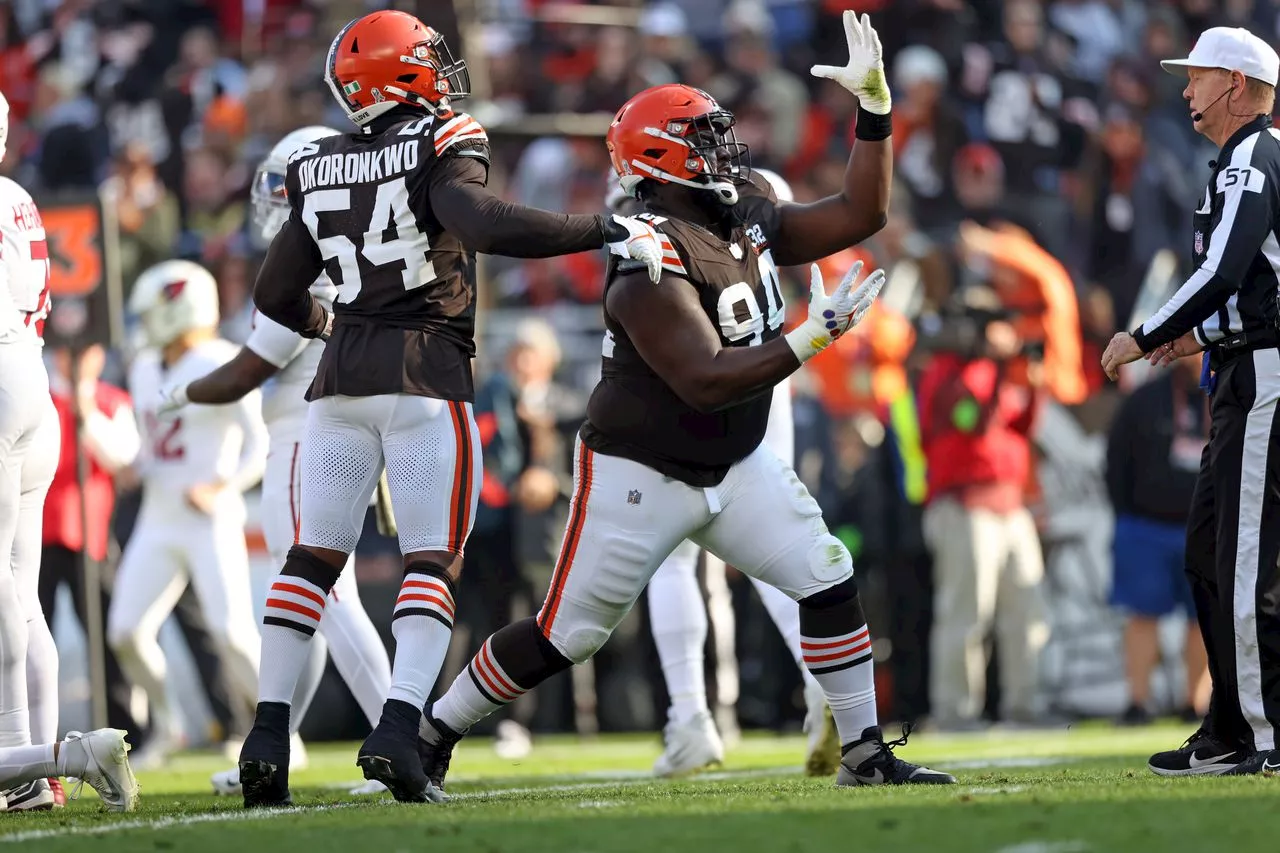 In Browns’ win over Cardinals, Dalvin Tomlinson shines with a performance that ‘a D-tackle dreams of’