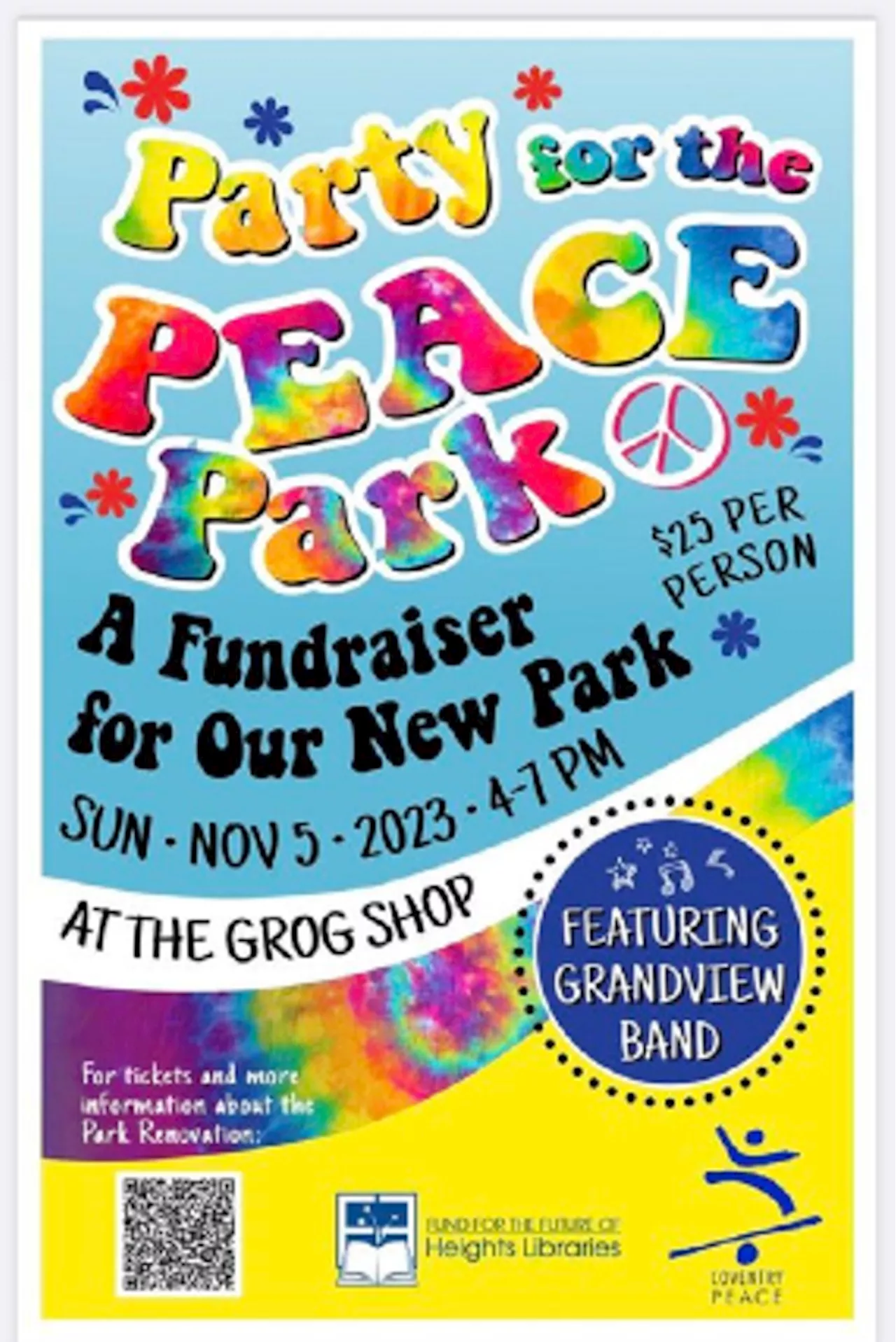 Party for the Peace Park : A Fundraiser for Coventry Peace Park