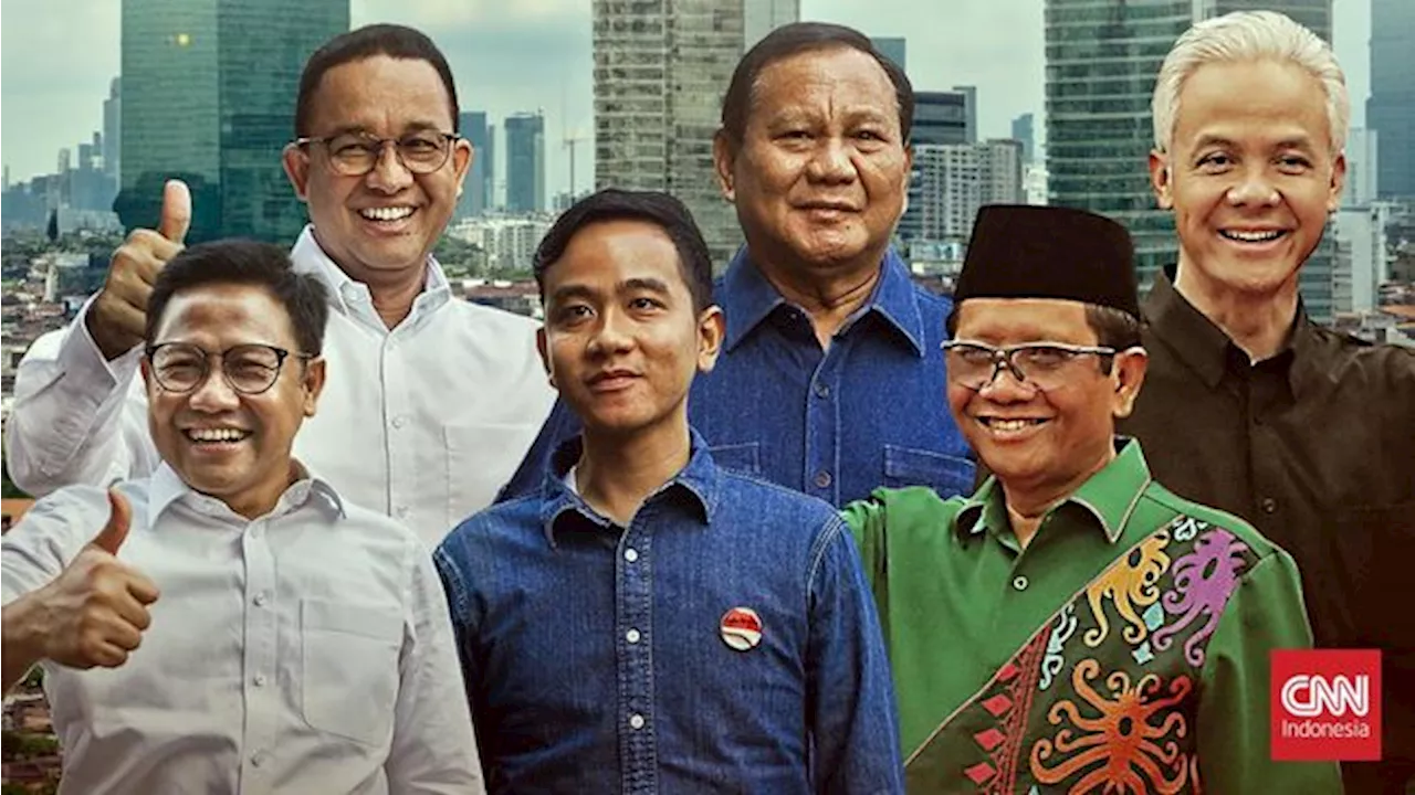 Survei Charta: Ganjar-Mahfud Unggul di Simulasi 3 Pasangan Calon