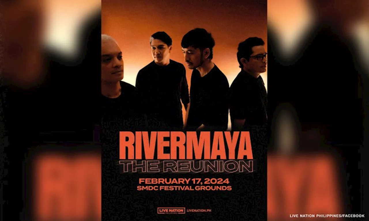 Rivermaya to hold reunion concert in February 2024