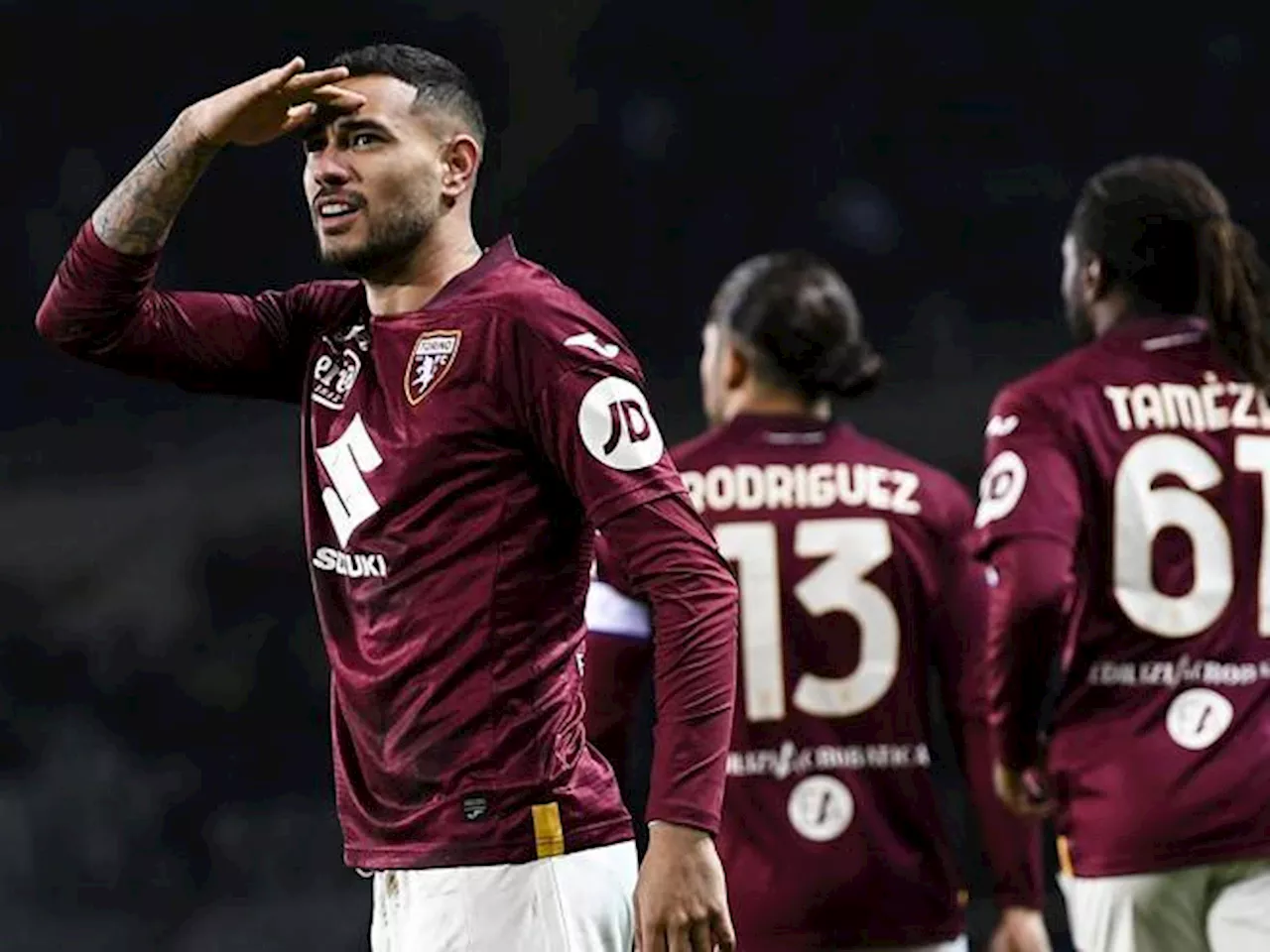 Torino Sassuolo risultato 2-1: gol di Sanabria, Thorstvedt e Vlasic