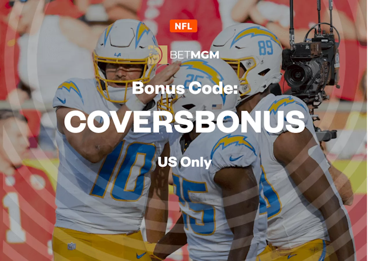 BetMGM Bonus Code: Get Up To $1,500 Back for Chargers vs Jets on Monday Night Football