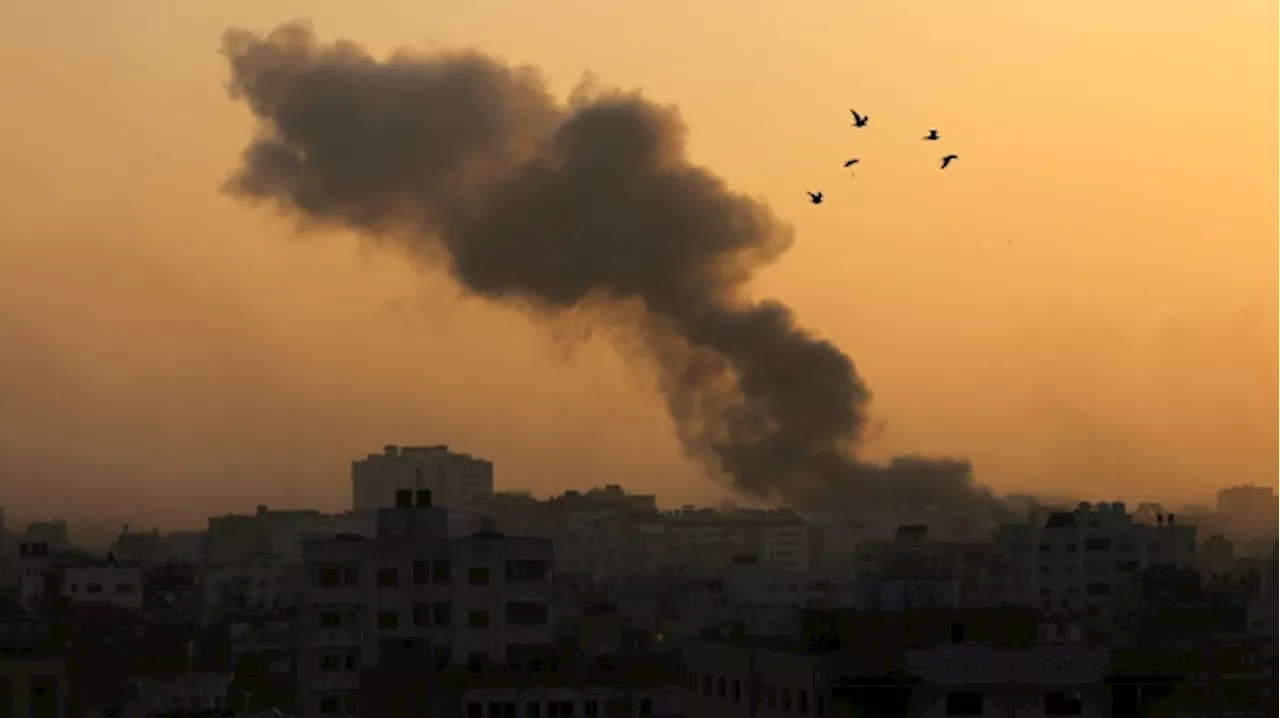 Gaza has lost telecom contact again, while Israel's military says it has surrounded Gaza City