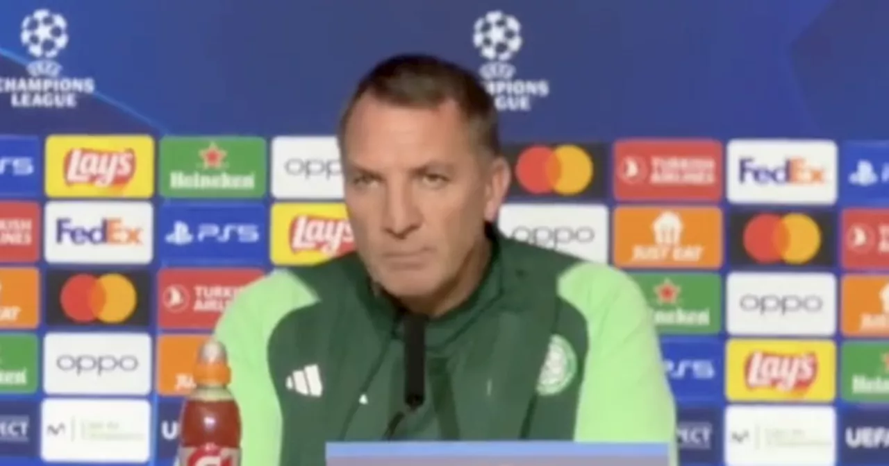 Brendan Rodgers insists Celtic aren't 'daft' and know what's needed in Madrid