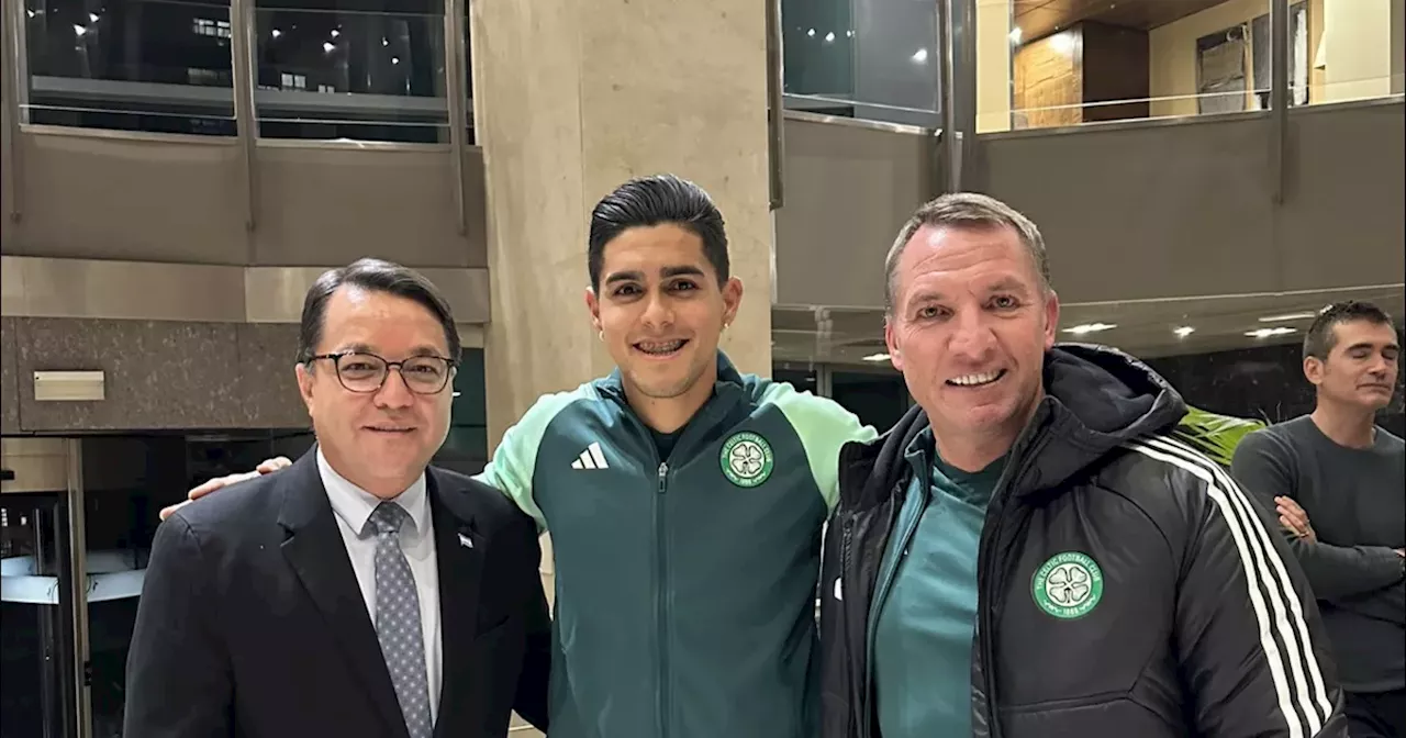 Luis Palma sees Celtic red carpet rolled out with Rodgers beaming