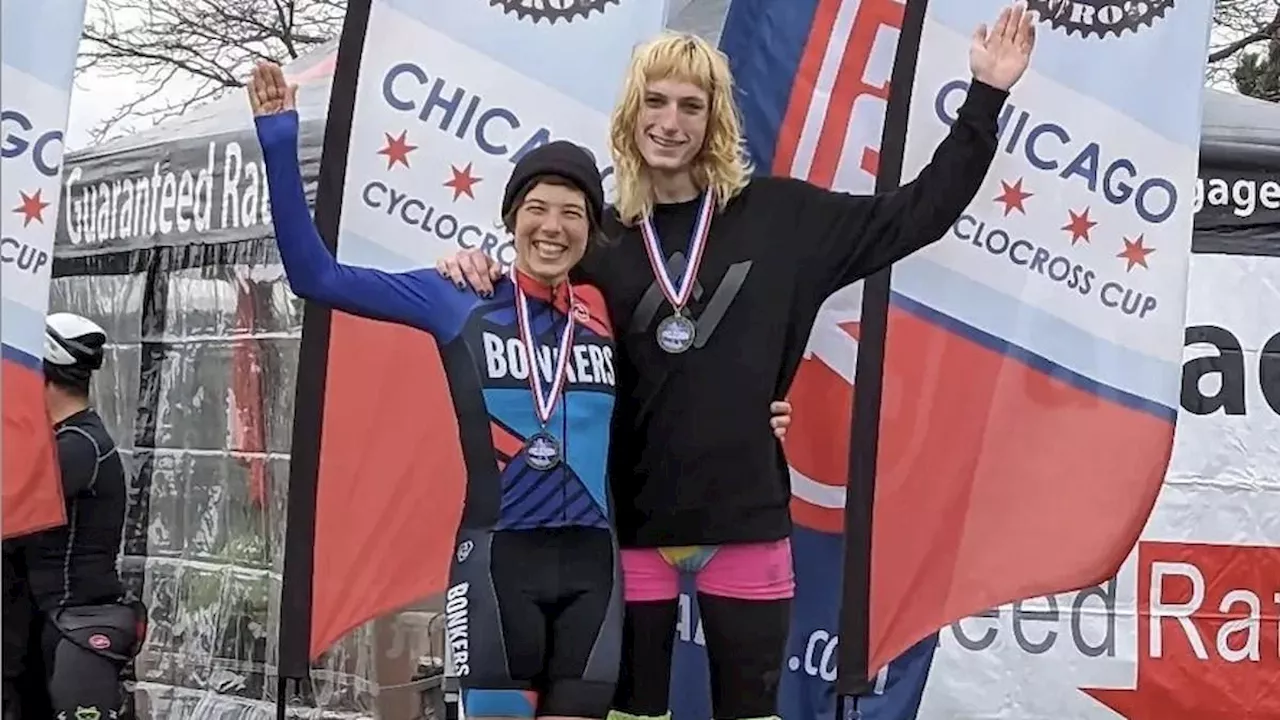 Tessa Johnson wins two more gold medals as trans cyclist continues to dominate Chicago competition...