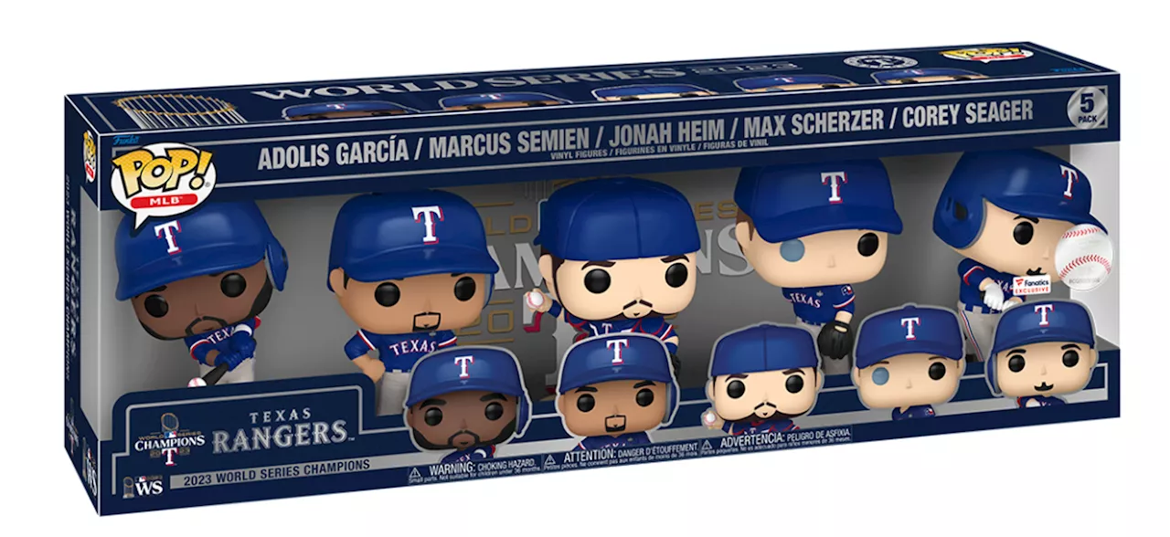The Texas Rangers Now Have Their Own Funko Pop Dolls