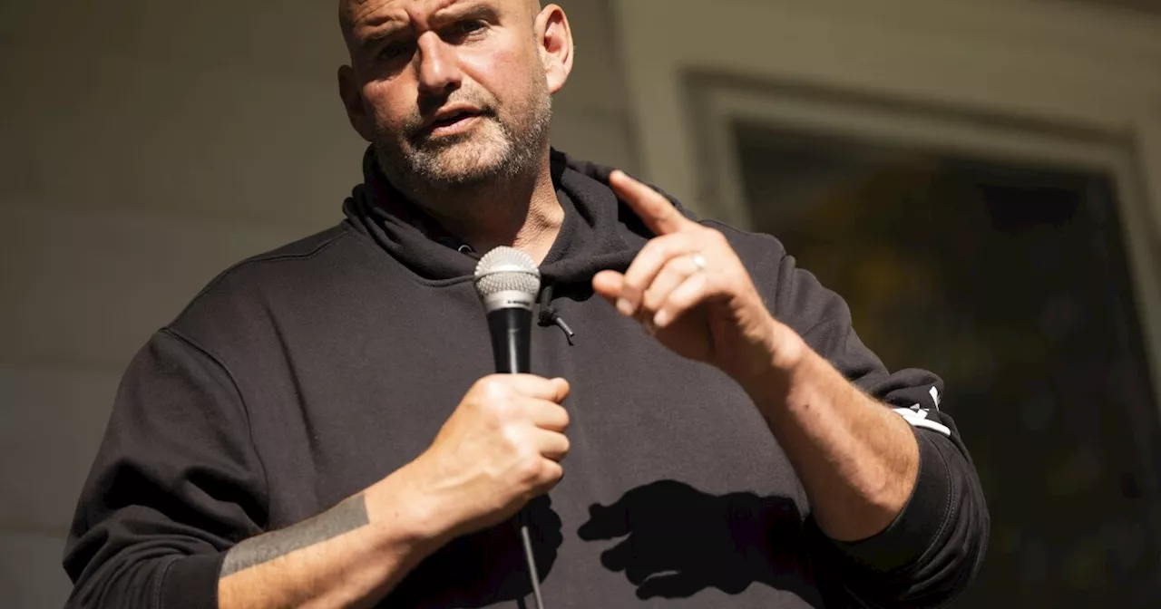 Fetterman shuts down heckler with crack about his health: 'Joke's on you'