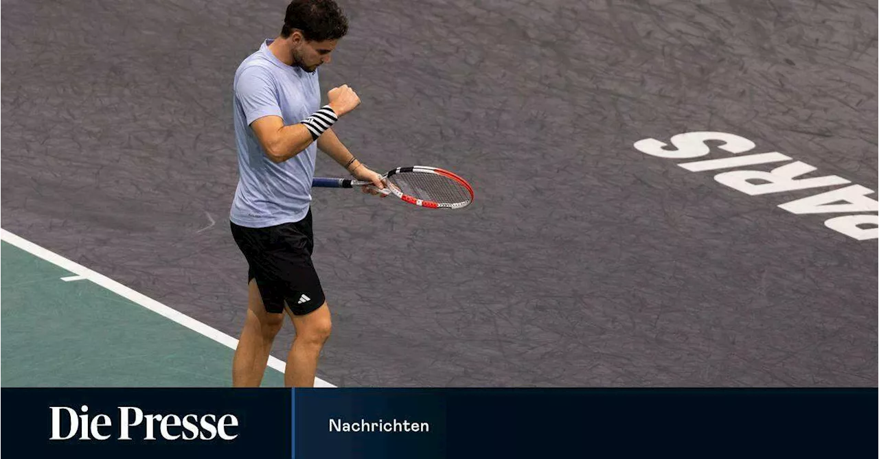 Thiem zog in Metz ins Achtelfinale ein