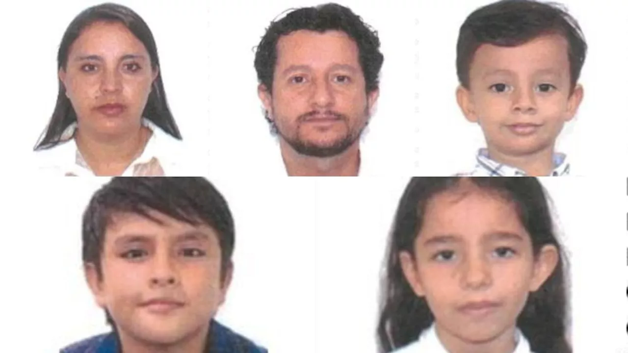 Encuentran a familia colombiana reportada como desaparecida en México