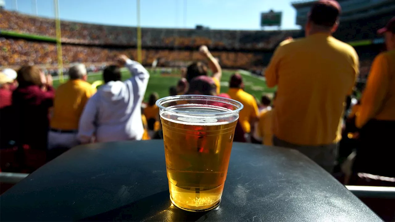 80% of major college football schools sell alcohol