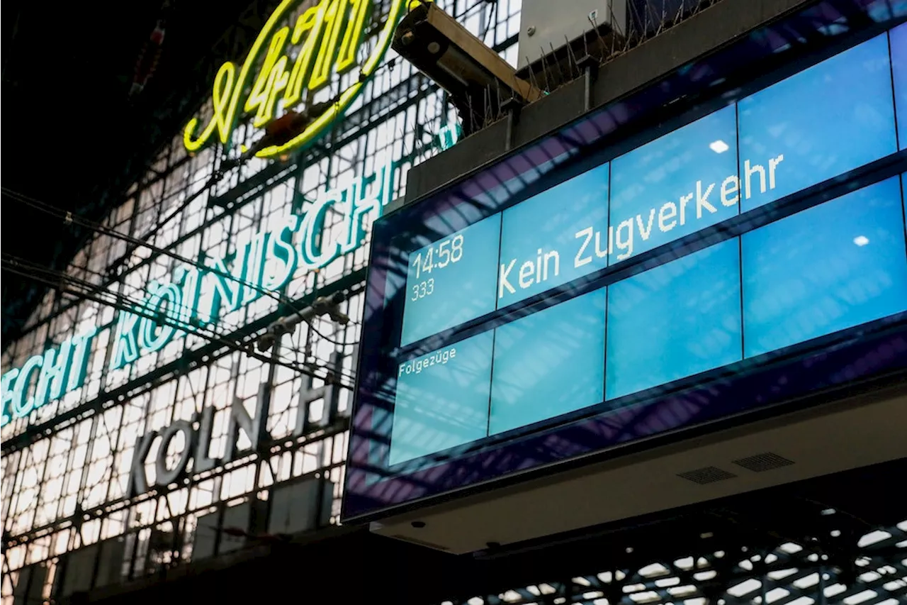 Hauptbahnhof Köln (5.-6.11.) gesperrt - jetzt wieder frei