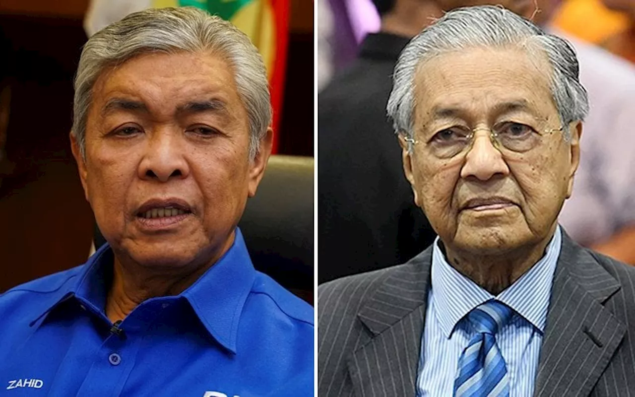 Bicara Zahid saman Dr M ditunda Okt tahun depan