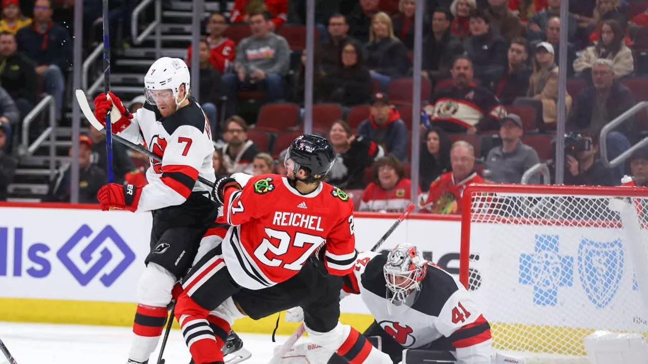 Devils beat Blackhawks 4-2 for sixth win in eight games