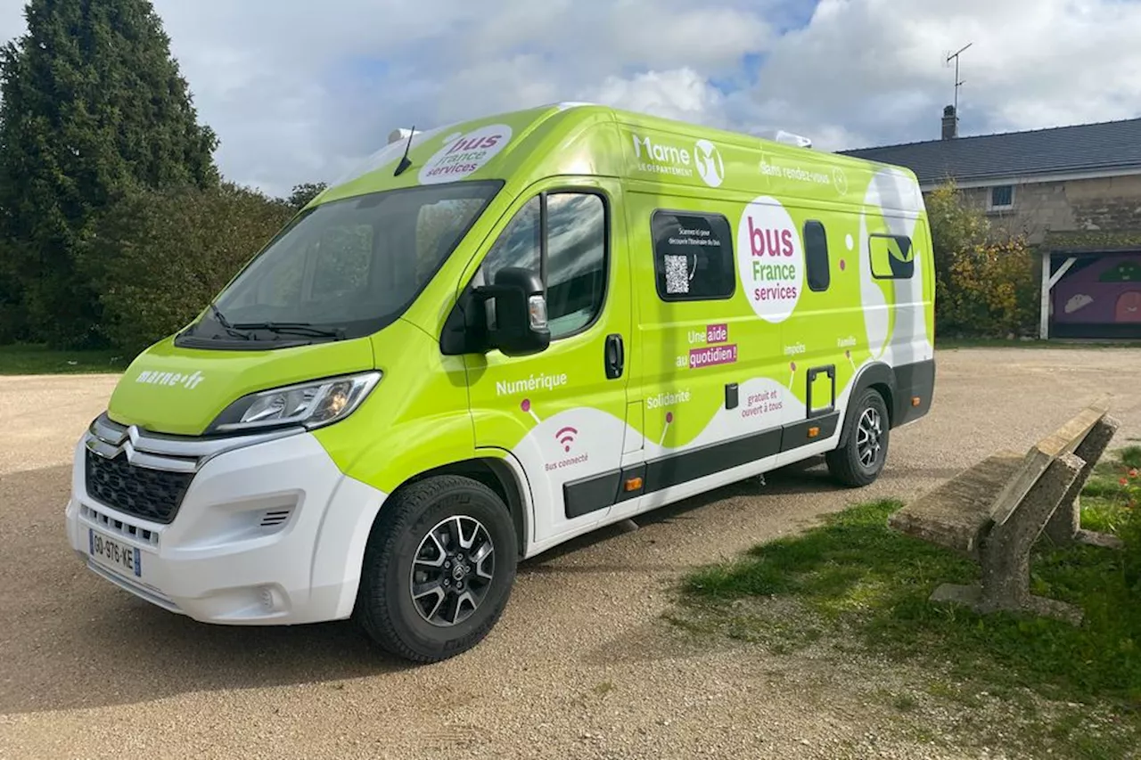 Marne : Un bus France Services dans 27 communes rurales pour vous aider dans vos démarches administratives